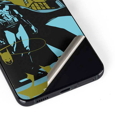 DC Comics Batman Poster Abstract Galaxy S22 Plus Skin
